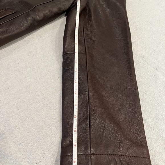NWOT - Men's Brown Wilson's Leather Blazer - Picture 12 of 13